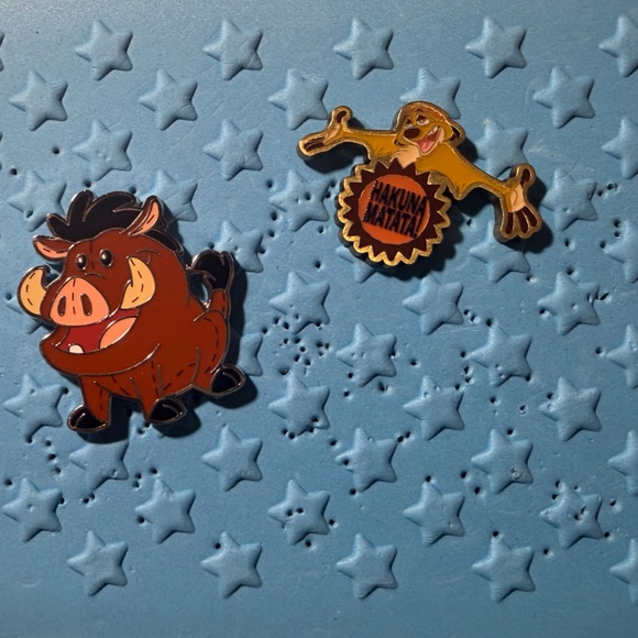 Disney Other - Disney Pumbaa and Timon Hakuna Matata Enamel Pins